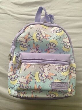 Naruto Kids Mini Backpack in Lavender and Mint